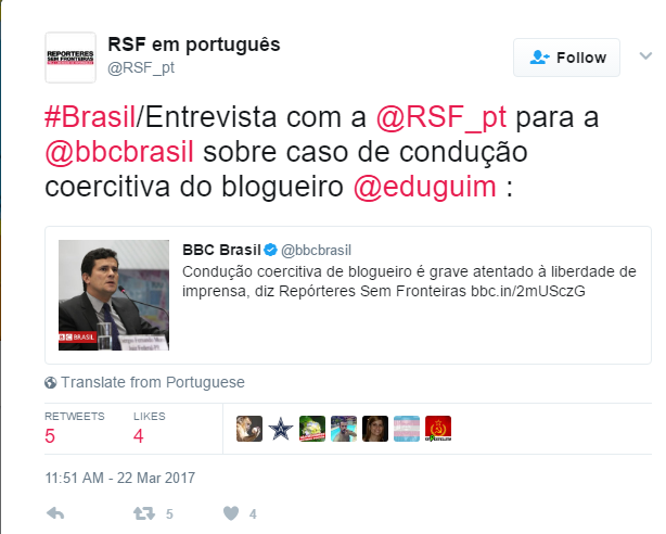 Liberdade de expressão em xeque