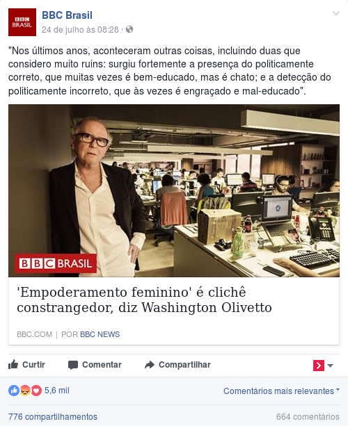 #Publicitário Clichê